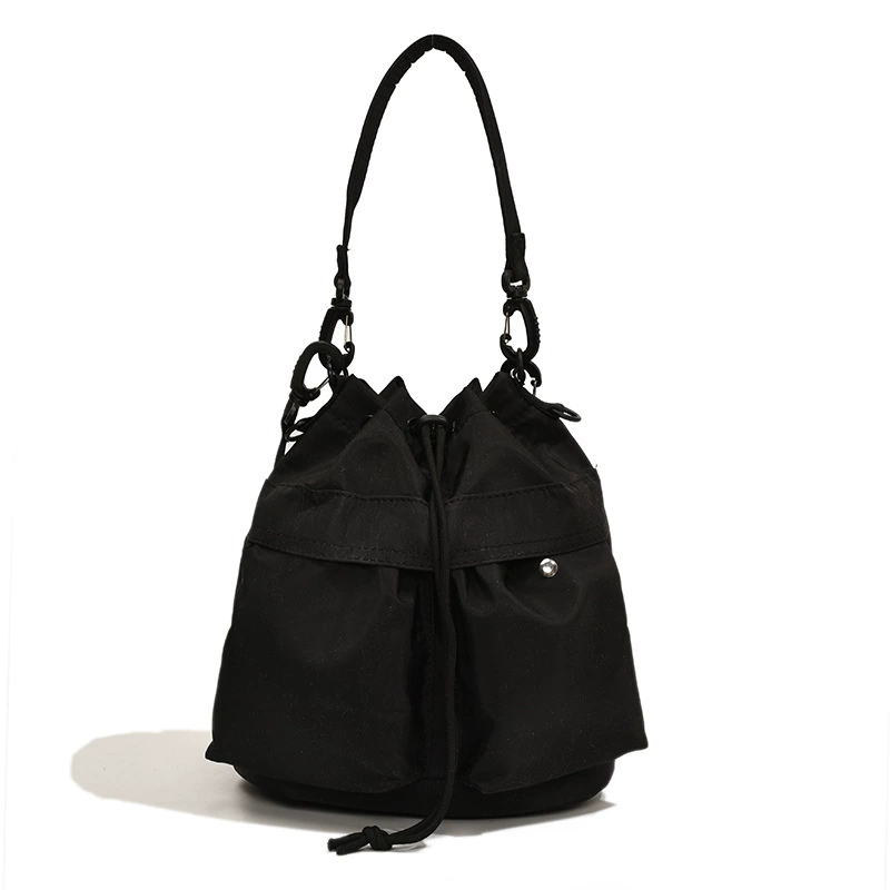 Summer backpack, shoulder bag, one-shoulder bag, oxford cloth, drawstring