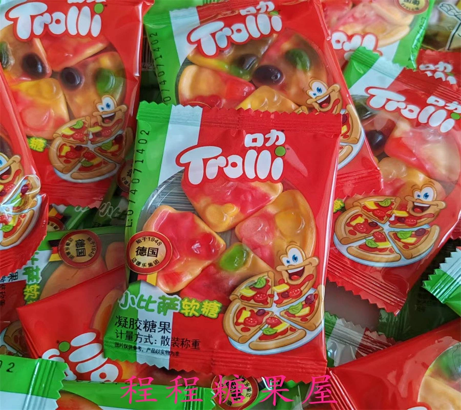 Жевательная конфета (Trolli) Гамбургер, фруктовые вкусы, QQ-конфеты для детей, разные упаковки