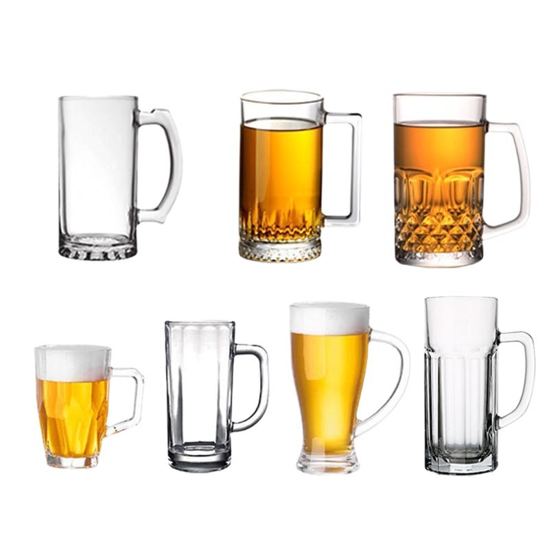 Gran por mayor calaveras taza de sala de estar comedor bar vidrio transparente cerveza con mango cerveza té taza de agua para beber image 5