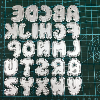 diy字母金属碳钢刀模纸艺压花蚀刻切割刀模cutting die