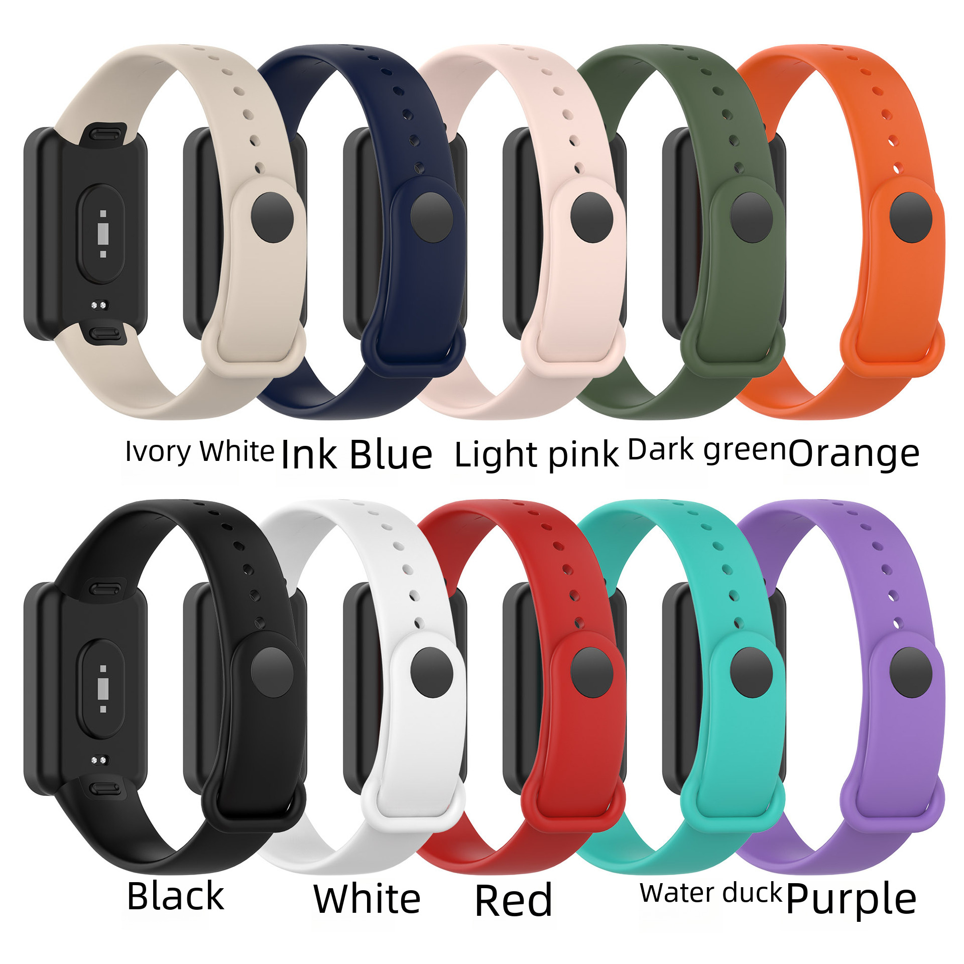 適用Redmi smart band pro官方同款錶帶 紅米手環pro膠錶帶運動款
