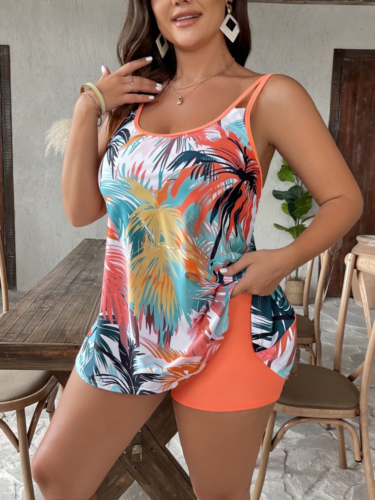 European And American New Sexy Printed Bikini Aliexpress Hot-Selling Women's Swimsuit Swimwear Tk044_ecoleips.com