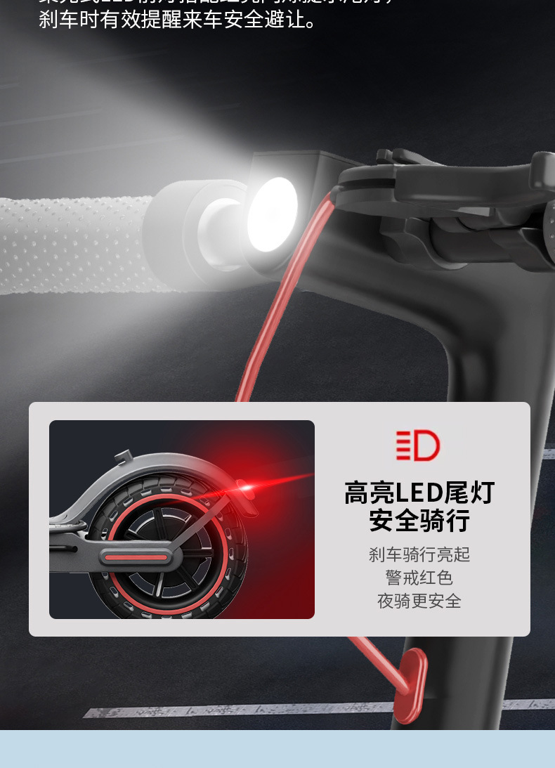 Manufacturer Wholesale Folding Electric Scooters, Small Portable Mobility Scooters for Adults, Cross-Border Export
