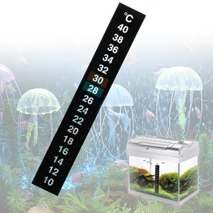 Aquarium fish tank thermometer paste temperature discoloration temperature measurement paste fish tank temperature paste 10~40 degrees Celsius