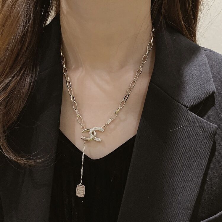 Simple Style Four Leaf Clover Letter Heart Shape Alloy Titanium Steel Inlay Pearl Zircon Womenu0027S