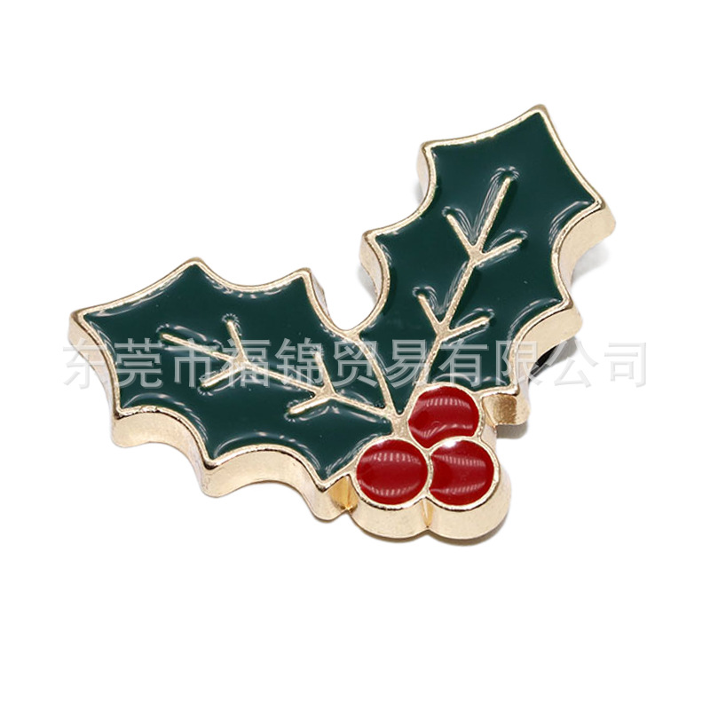 Nuevos accesorios de zapatos de hormigón, botones de zapatos de fruta metálica, accesorios de zapatos de flores del centro comercial