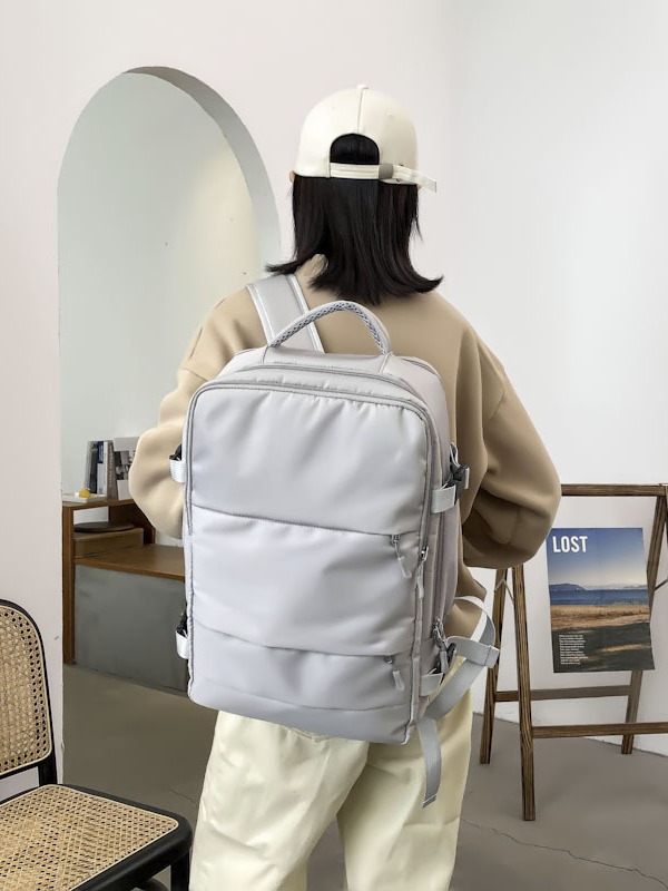 Mochila transfronteriza para niñas, de gran capacidad, multifuncional, con separación de seco y húmedo, para viajes cortos, mochila de maternidad