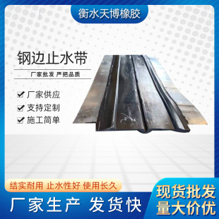 Steel edge rubber waterstop outer sticker back-mounted rubber waterstop building Caulking rubber waterstop