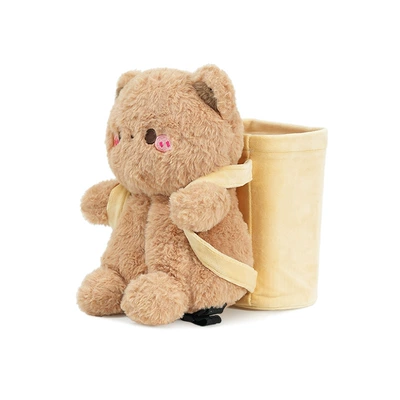 Kapibala car tissue box Car tissue box/set - plush-tissue-box-cloud-bear-back-bucket