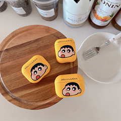 Airpod 1/2/3/4アップルヘッドセットAirPods pro 2しんちゃん無線bluetooth保護ケースを適用