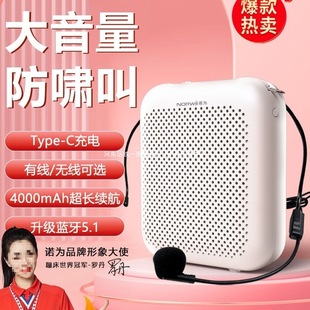 Little Bee Amplifier Ear Microphone Teacher's Class Special Bluetooth Wireless Microphone Portable High Volume Others