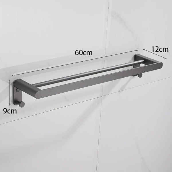 Thickened double pole gray 570g