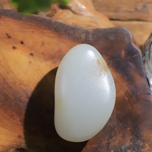 Jin Yutang Xinjiang Hotan Seed Material Raw Stone Pendant Jade Fine, Warm and Oily Full of Simple and Generous Shape