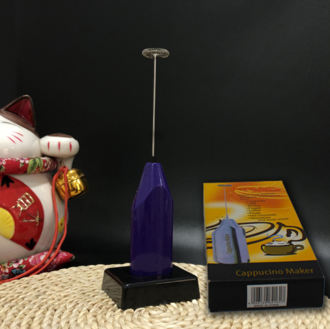 Batidor eléctrico portátil para café y leche