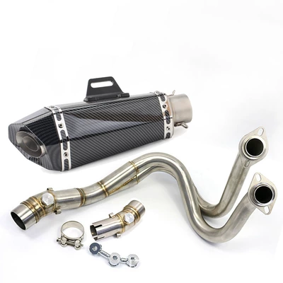 Motorcycle exhaust pipe | Exhaust Pipe Front - full-set-j