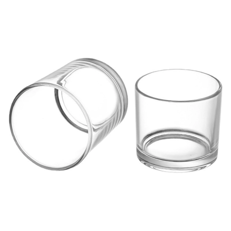 DIY Ароматерапия Свеча чашка прозрачный простой стеклянный подсвечник Домашняя Свеча чашка пустая чашка бытовой аромат украшение