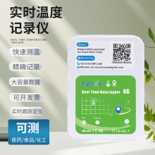 一次性实时温度记录仪化工食品医药冷链运输4G实时跟踪定位温度计
