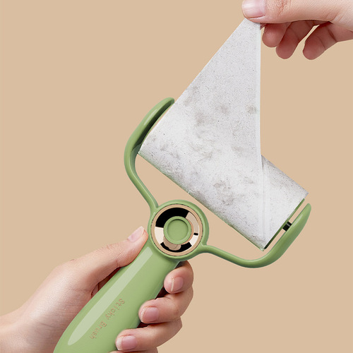 Rolling Hair Remover Drum Hair Roller Rewind Paper Tear Paper Hair Removal Drum Brush Clothes Adhesive Dust Roller Cleaning Brush