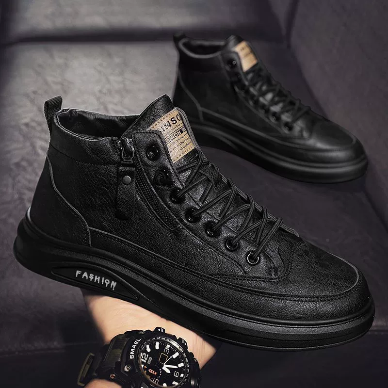 «Martens, high footwear English style, men's shoes for leisure for leather shoes, sneakers, boots»