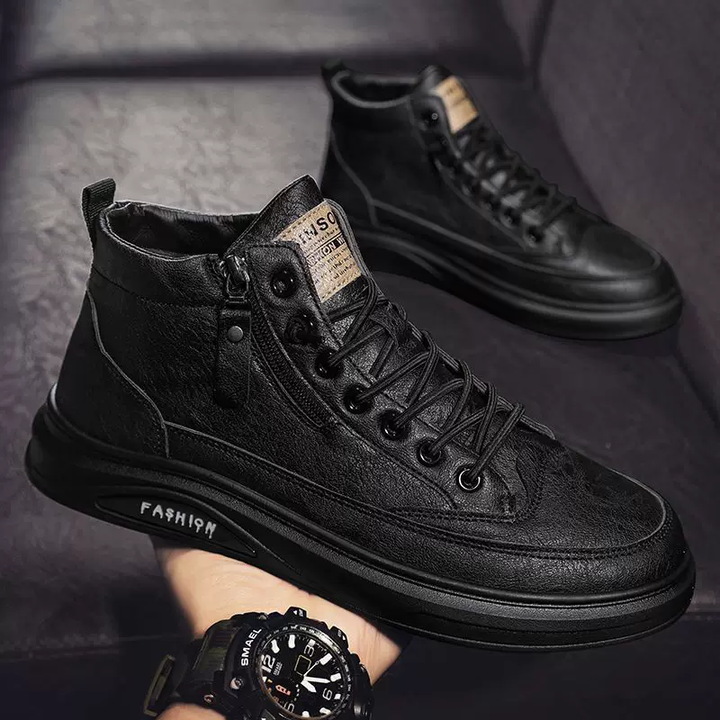 «Martens, high footwear English style, men's shoes for leisure for leather shoes, sneakers, boots»