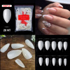 Fake nails for manicure, nail stickers, french style, wholesale