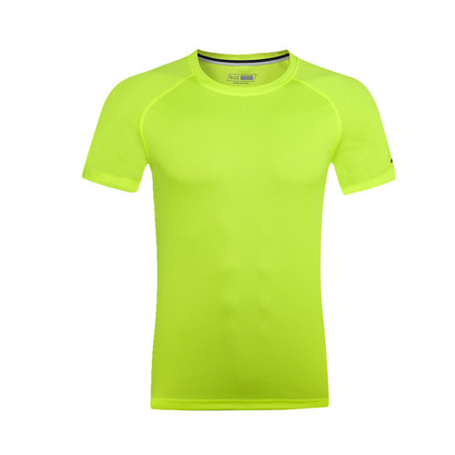 Men's Short Sleeve Summer Sports Marathon Women's Fitness Quick Dry T-Shirt Set Night Running Clothes Casual Training 