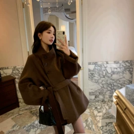 女式毛呢外套;大码毛呢外套