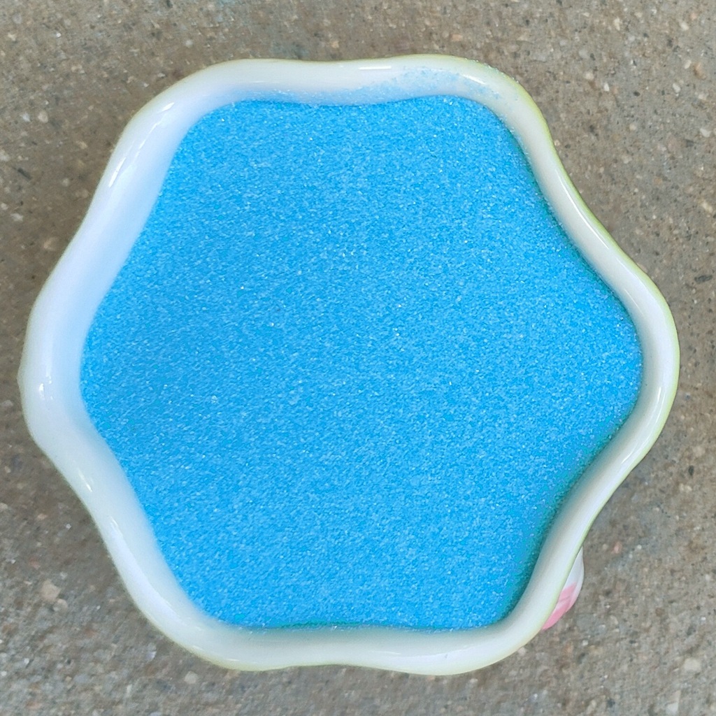 Bouteille bleu de mer en bouteille 35g