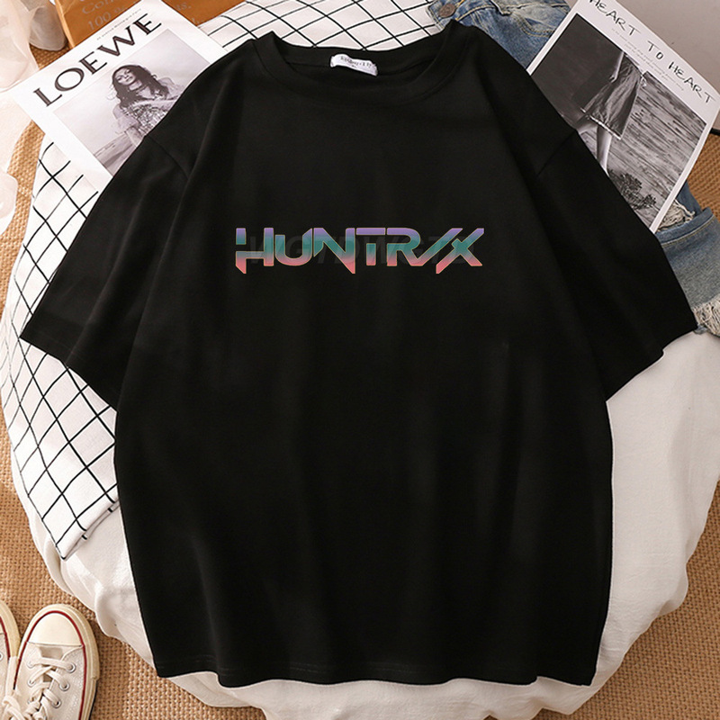 狩魔女グループ周辺プリントラウンドネック半袖外国貿易夏カジュアルスポーツトップスルーズTシャツヨーロッパとアメリカのトレンド|undefined