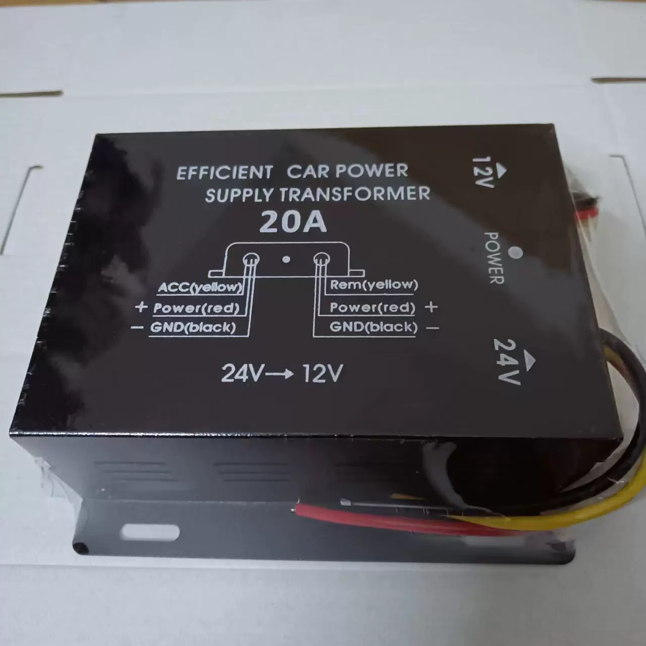 Автомобильный регулятор преобразования DC24V в DC12V для трапового грузовика, питание высокого напряжения вниз