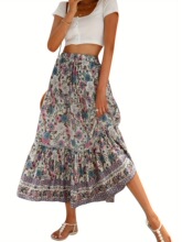 P 13125 Lace Trim Maxi Skirt �������ǳ�ȹ ����ѷ�羳ŷ��