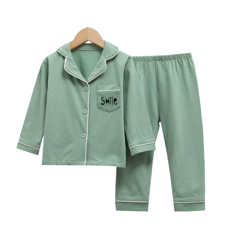 Children's long-sleeve, pijama, set, cardigan, cartoon trousers, children's clothing