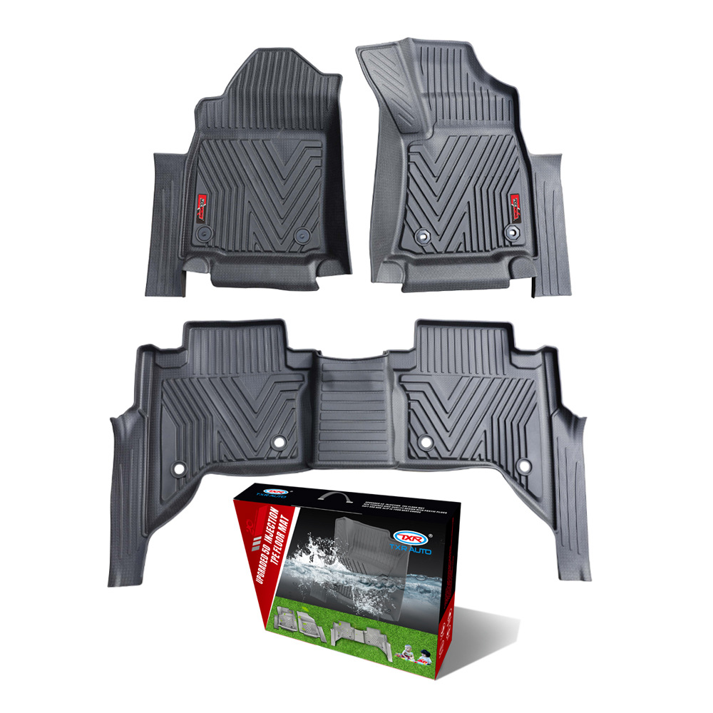 Txinrui es adecuado para Toyota Hailax Hilux almohadilla de pie de tpe completa almohadilla de coche antideslizante completamente envolvente para coche especial