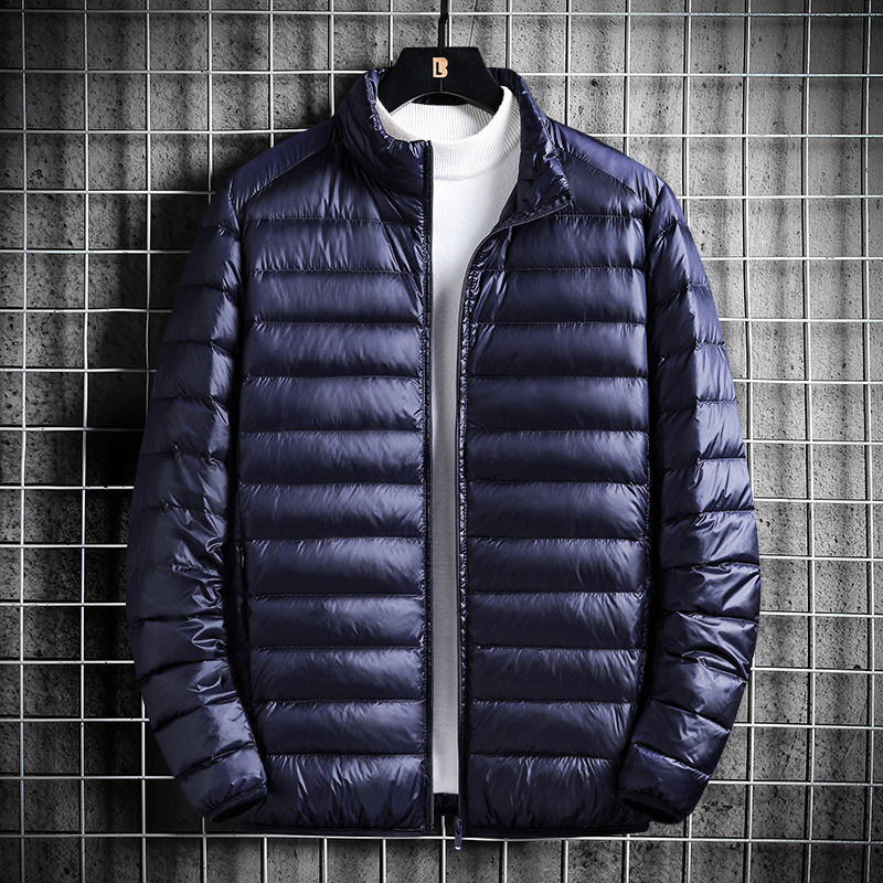 Herrenbekleidung Große Größen Herren Seidenbaumwolle Baumwolljacke Kurze leichte Baumwollarbeitskleidung Arbeitsschutz Kleine Baumwolljacke Herrenmantel_voghion.com
