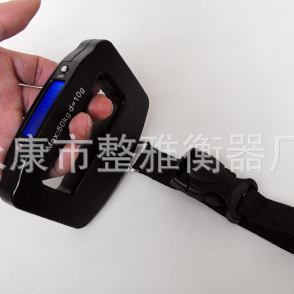 [厂家直供]50KG/10G新款休闲电子手提秤/行李秤