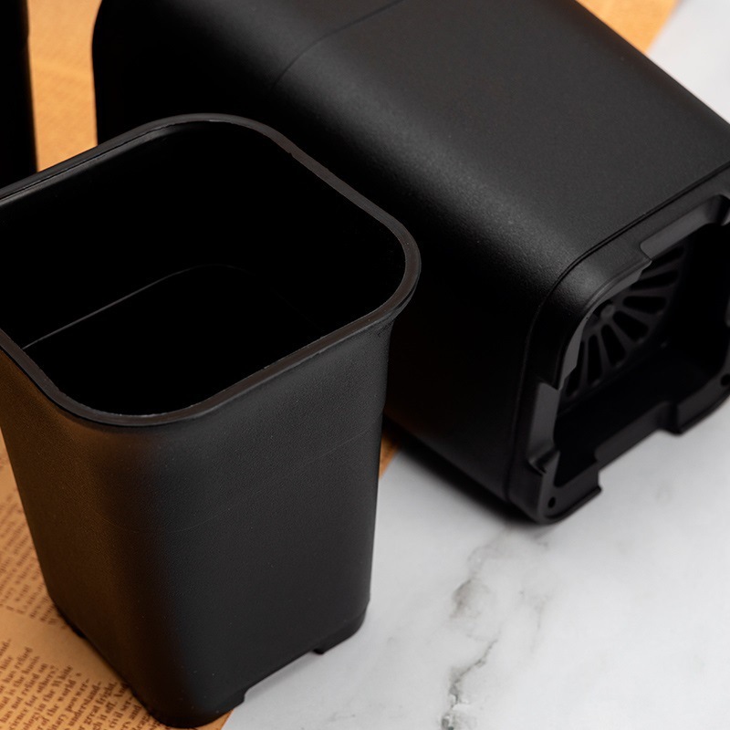 Lavabo grueso, lavabo pequeño, alto, plástico de gran diámetro, pila vieja, bola de cactus, olla cuadrada de rocío de jade de Vientiane de doce rollos