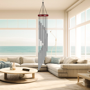 Cross-border explosions Amazon supply aluminum tube wind chimes classic 12 tube wind chimes step by step rise commemorative wind chimes wholesale