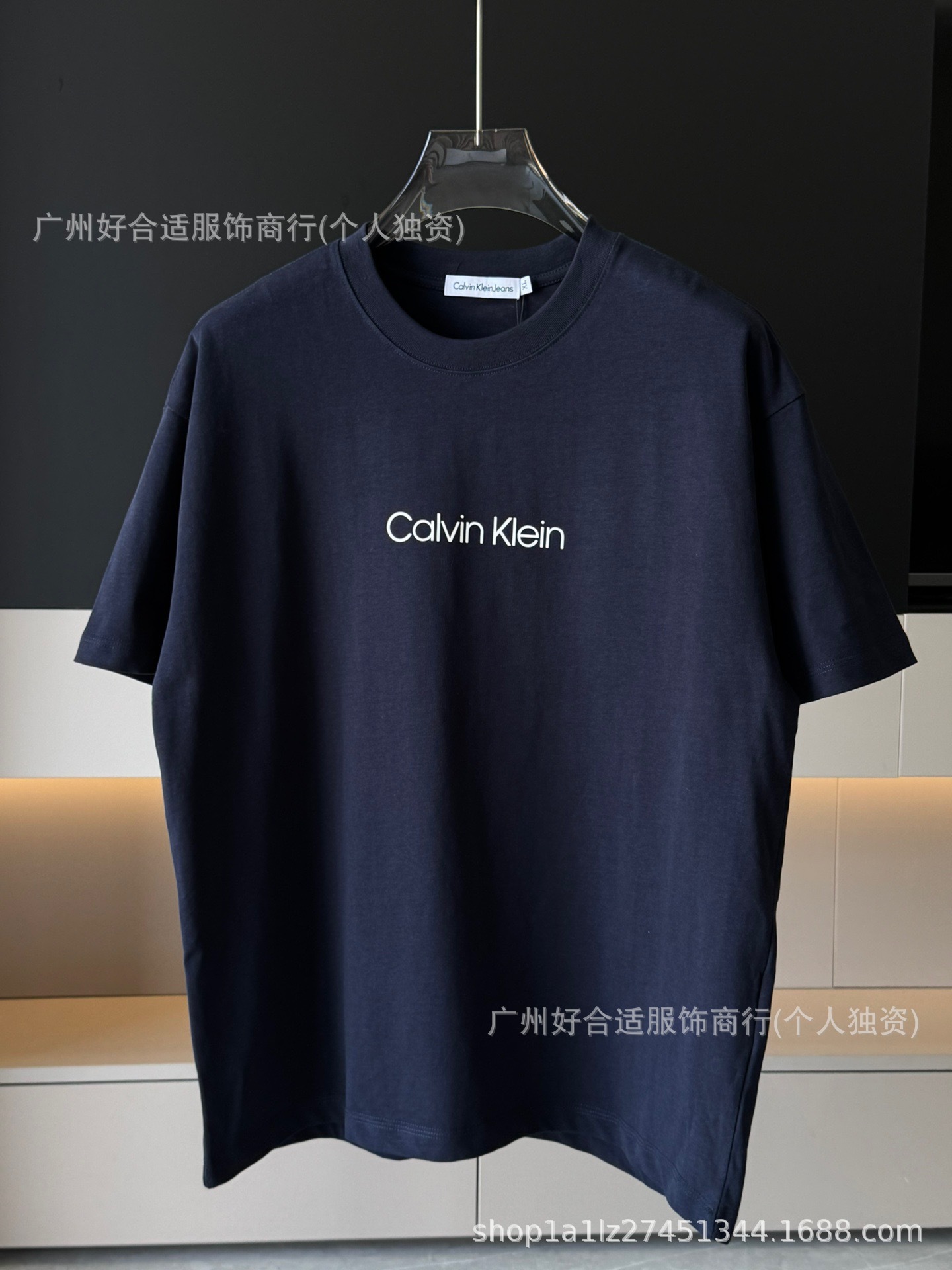 In-Stock Printed 260g Cotton Long-Sleeve T-Shirt, Trendy Unisex Style 3