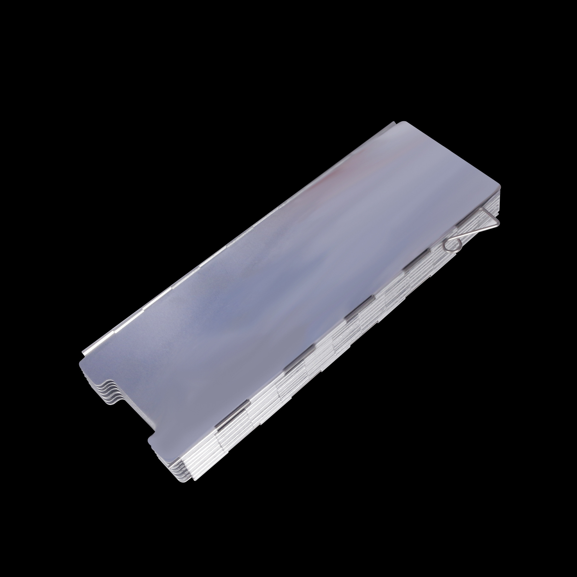 Acampar al aire libre estufa deflector de viento portátil plegable aleación de aluminio deflector de viento cabeza de la estufa de Poli Placa Caliente 14 unidades