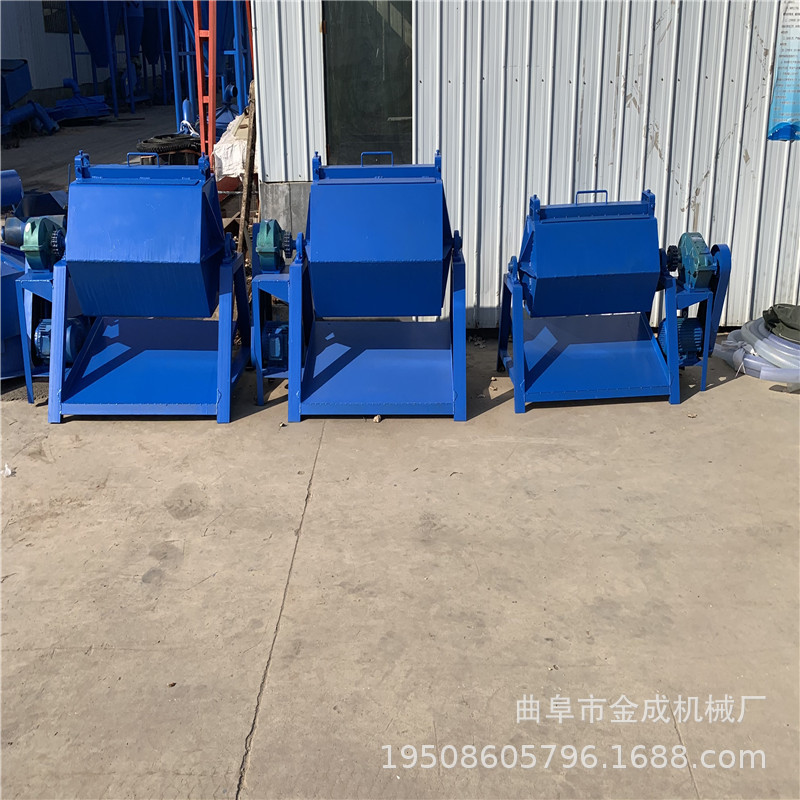 滚筒式清渣抛光机 废品站金属除锈研磨机 大型火烧铁干磨机厂家