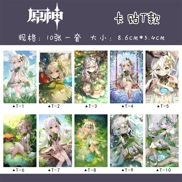 Genshin Impact YS card sticker-T