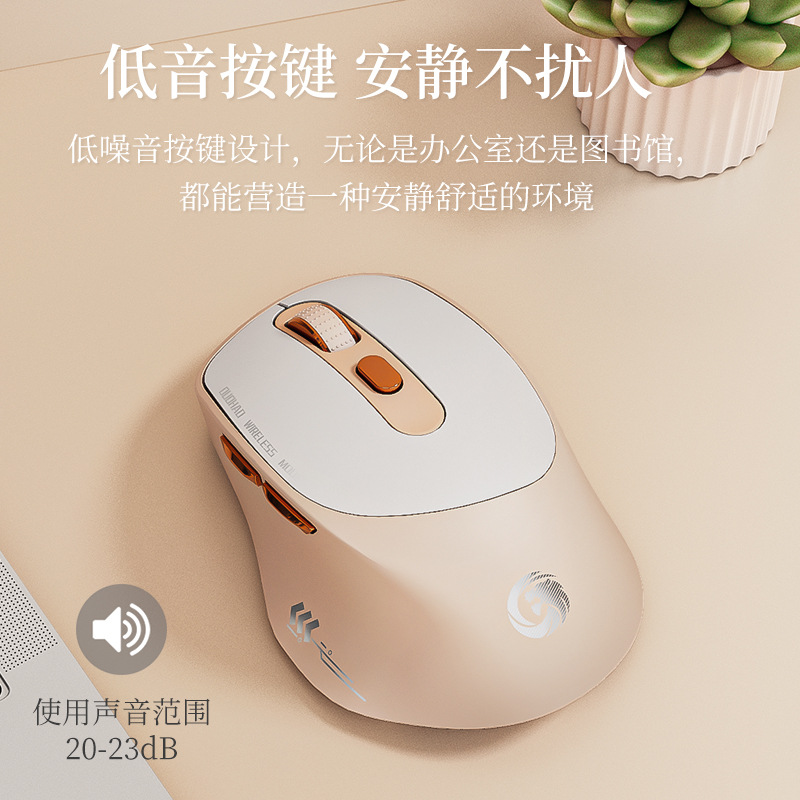 Type-C Interface Wireless Bluetooth Mouse Dual-Mode Rechargeable Silent Silent Laptop Home Office