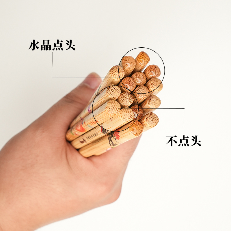 Source manufacturer Alishan printed chopsticks with multiple colors