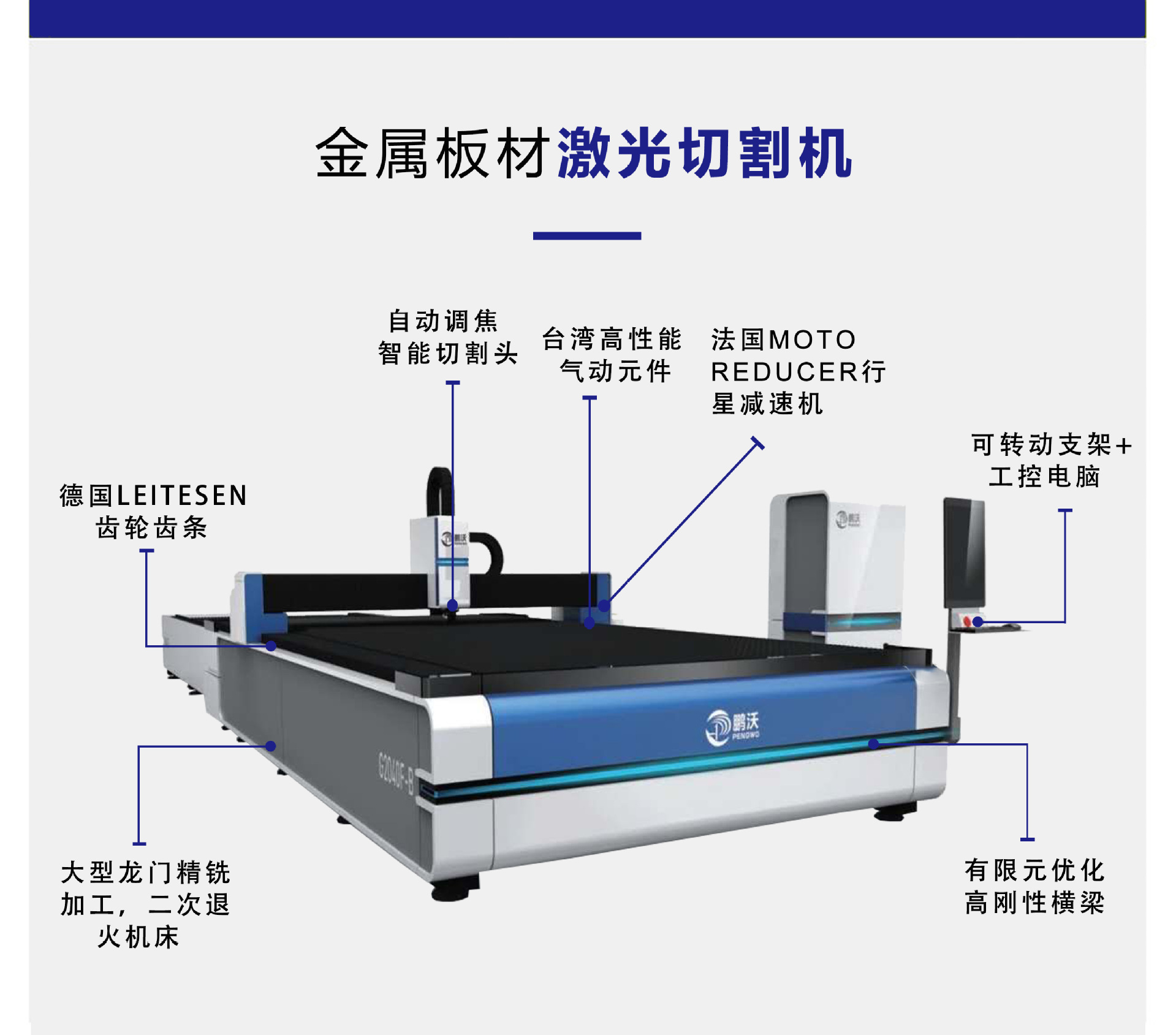 金属板材激光切割机