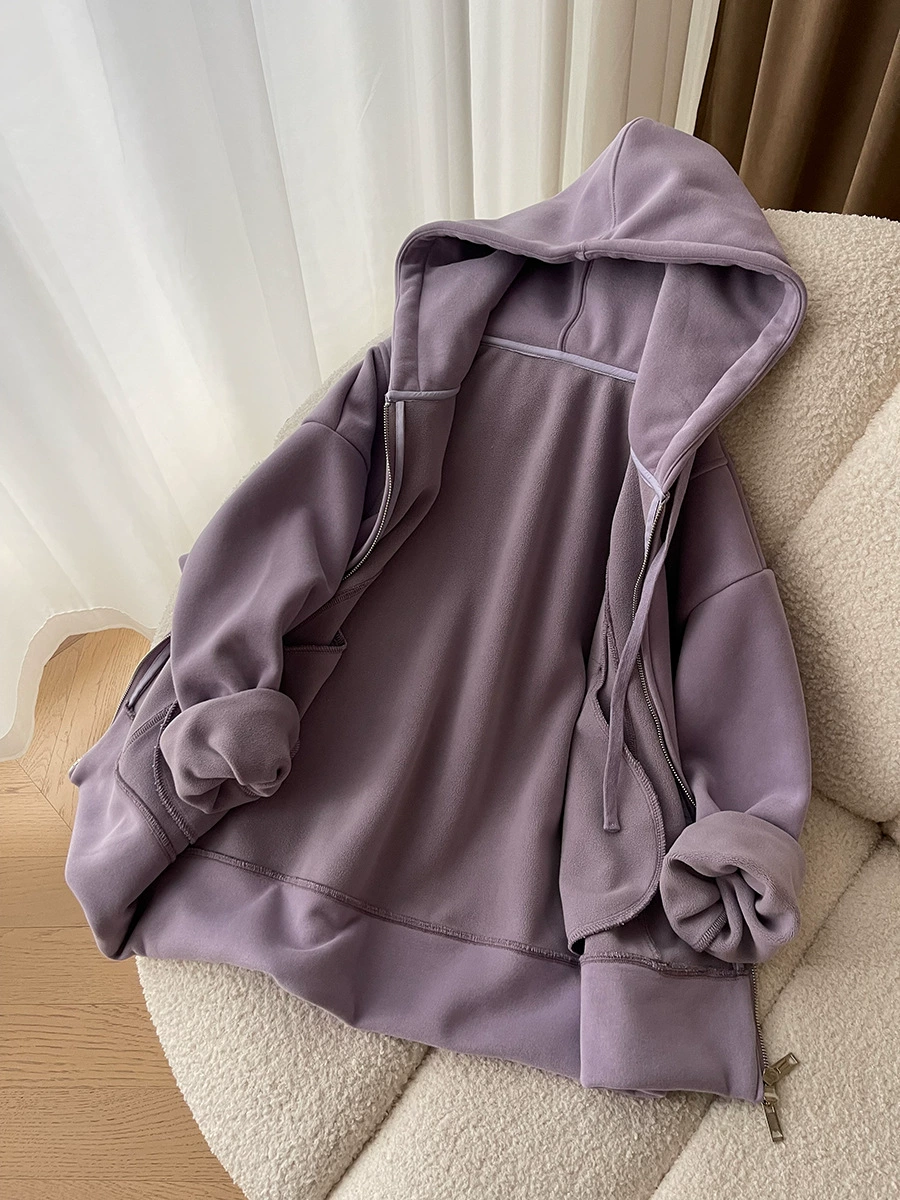 Другой бренд Oversized объемная толстовка худи для демисезонных спортивных, американский стиль