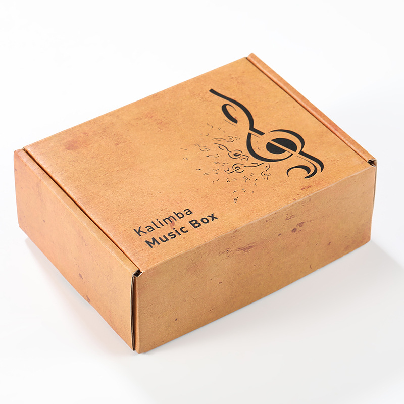 新款复古风方形数码配件包装盒 白卡纸UV印刷内托彩盒飞机盒批发