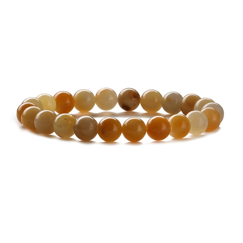 Agate бусирован bracelet? - need translation: Агатовая бусы браслет, 8 мм круглые бусины, европейский стиль, легковесный оптовый аксессуар