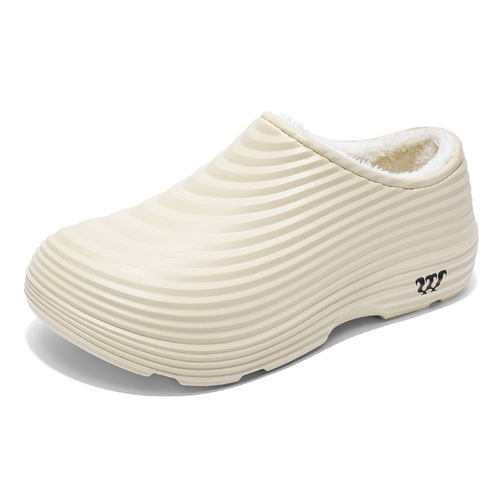 Wholesale autumn and winter cotton shoes, chef shoes, velvet, warm platform rain shoes, waterproof and non-slip, light hotel restaurant work shoes