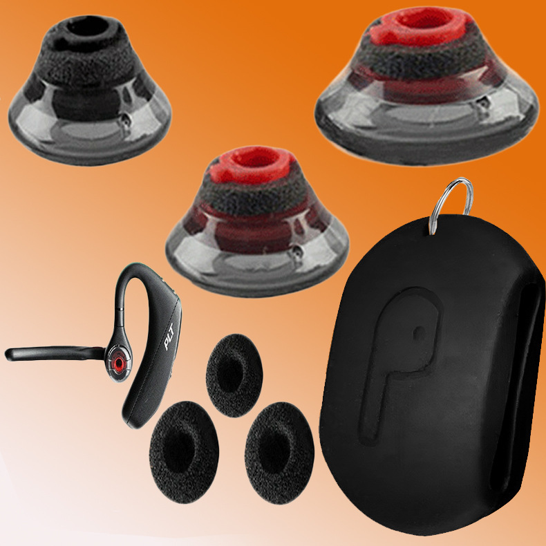 Suitable for Plantronics Voyager5200 Earphone Covers, Earbud Covers, and Storage Box Set