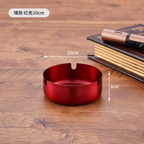 windproof ashtray stainless steel for hotel for commercial use